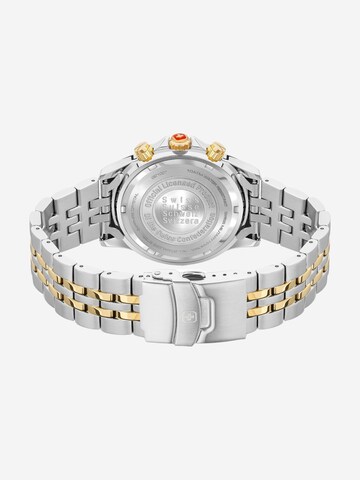 SWISS MILITARY HANOWA Analog Watch 'Flagship X Chrono' in Silver