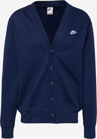 Nike Sportswear Kofta 'CLUB FAIRWAY' i marinblå / vit, Produktvy