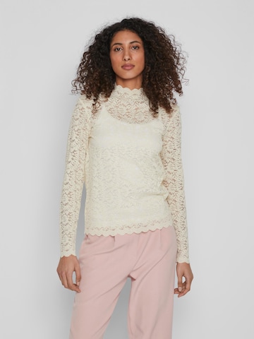 VILA Shirt 'Blondy' in Beige: voorkant