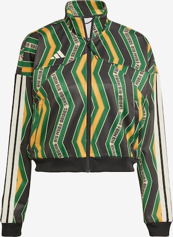 ADIDAS SPORTSWEARSportski gornji dio trenirke 'Adidas x Farm Tiro' - crna boja: prednji dio