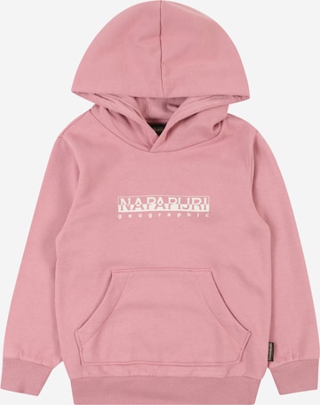 NAPAPIJRI - Sudadera en rosa: frente