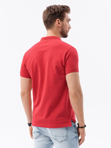 Ombre Poloshirt 'S1374' in Rot