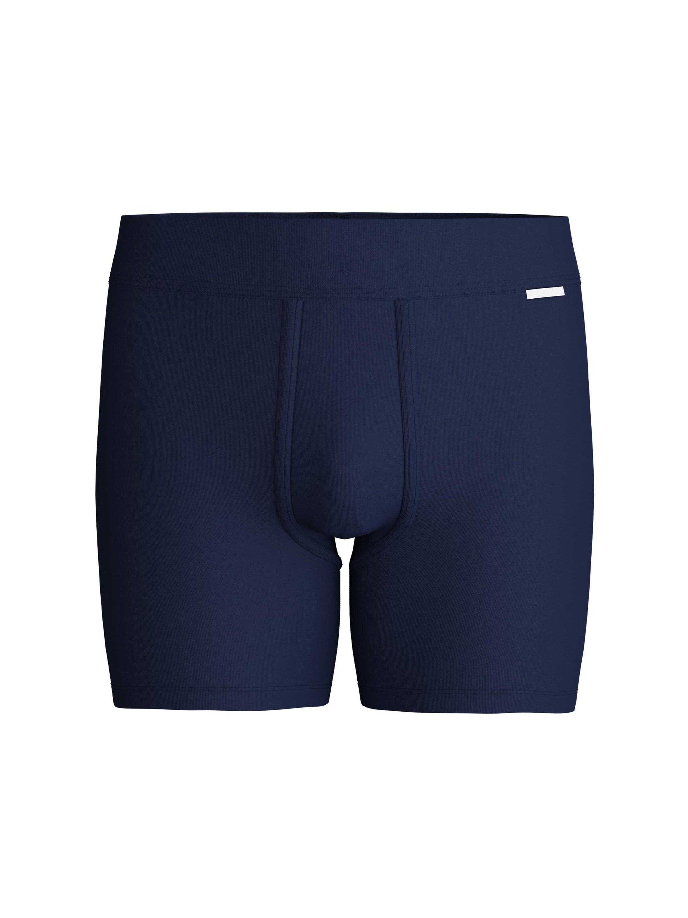 CALIDA Boxershorts 'Cotton 1:1' in L in de kleur Zwart gemêleerd, Productweergave