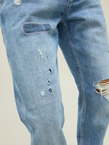 Coupe slim Jean 'MIKE' JACK & JONES en bleu