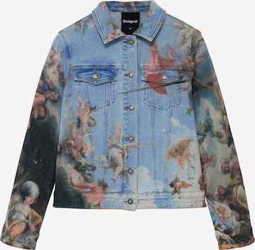 Desigual Välikausitakki värissä sininen: etupuoli