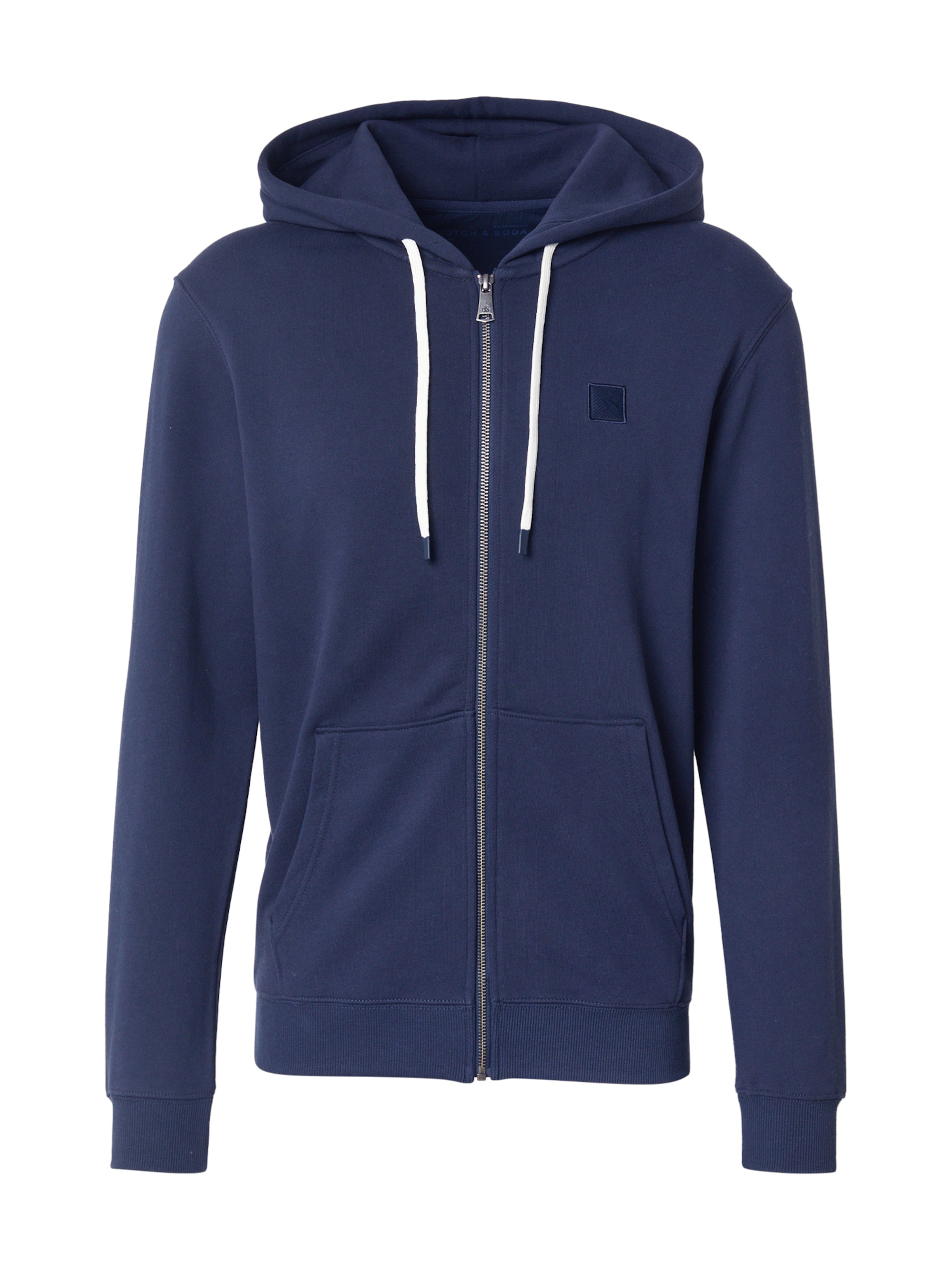 SCOTCH & SODA Sweatjakke i blå: forside