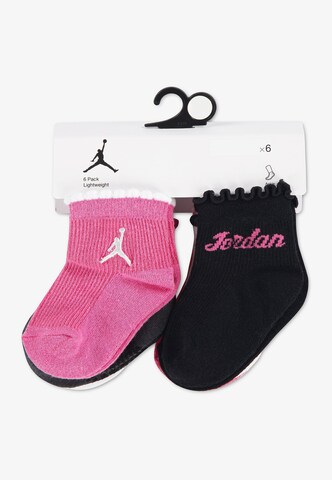 Șosete de la Jordan pe roz: față