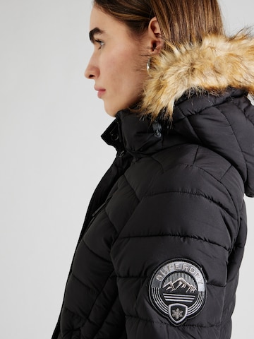 Superdry Winter jacket 'Fuji' in Black