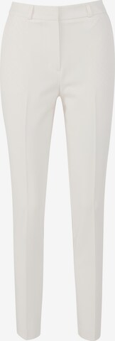 Orsay Regular Pleated Pants in White: front