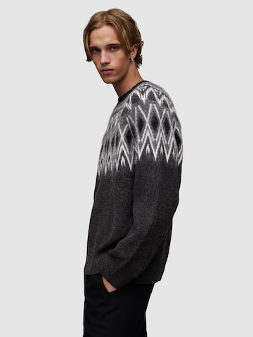 AllSaints - Pullover 'ACES' em cinzento