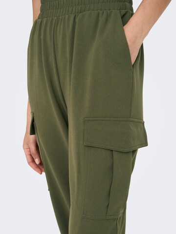 ONLY - Tapered Pantalón cargo 'Ola' en verde