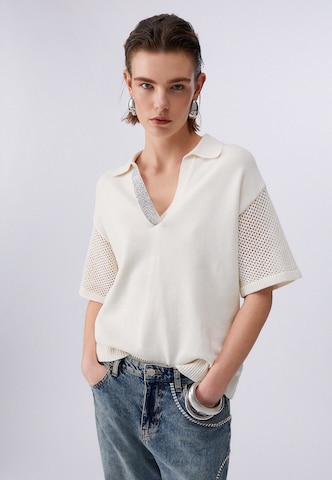 Liu Jo Pullover in Weiß: Vorderseite