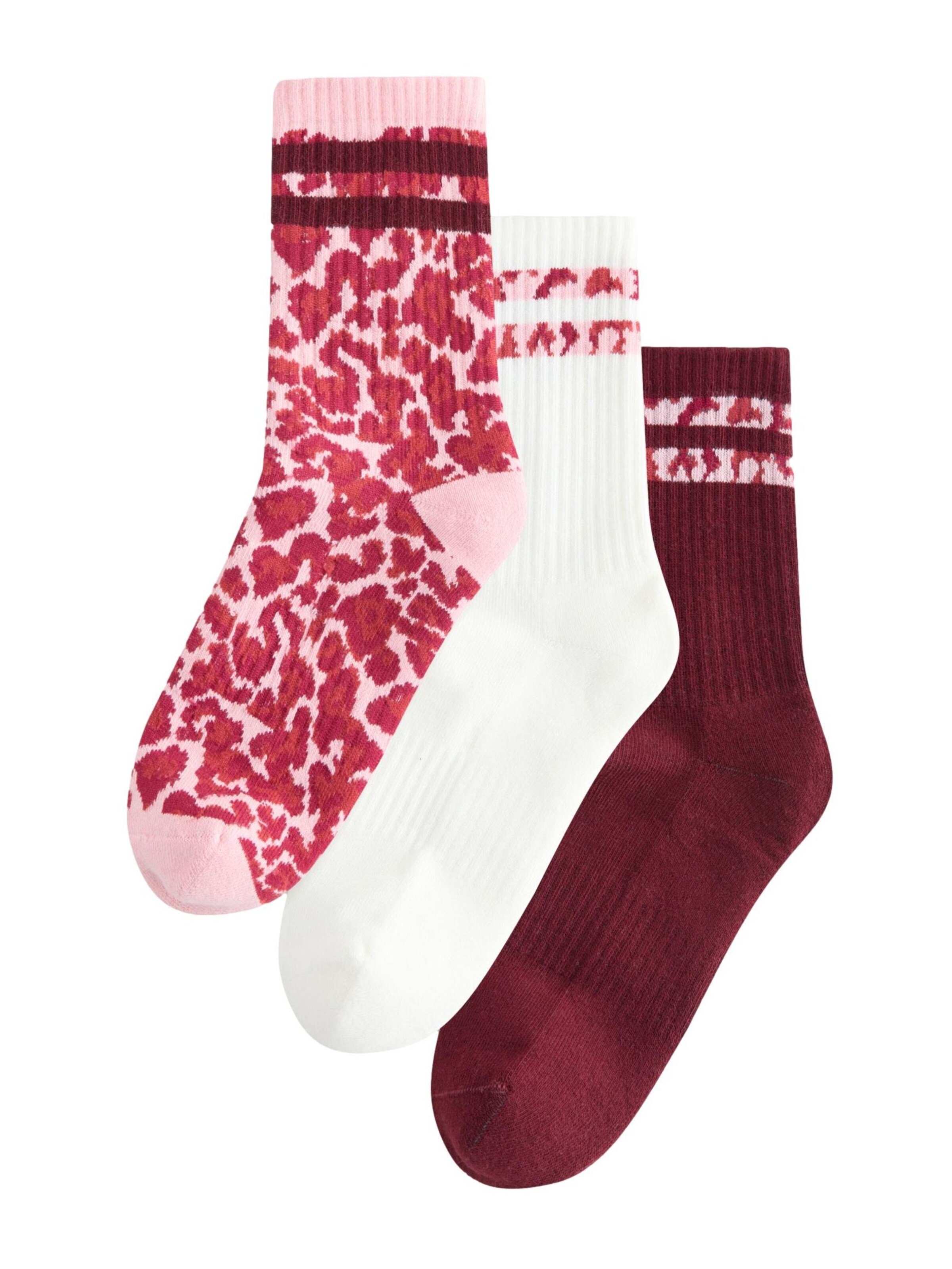 Next Socken in Pink: Vorderseite