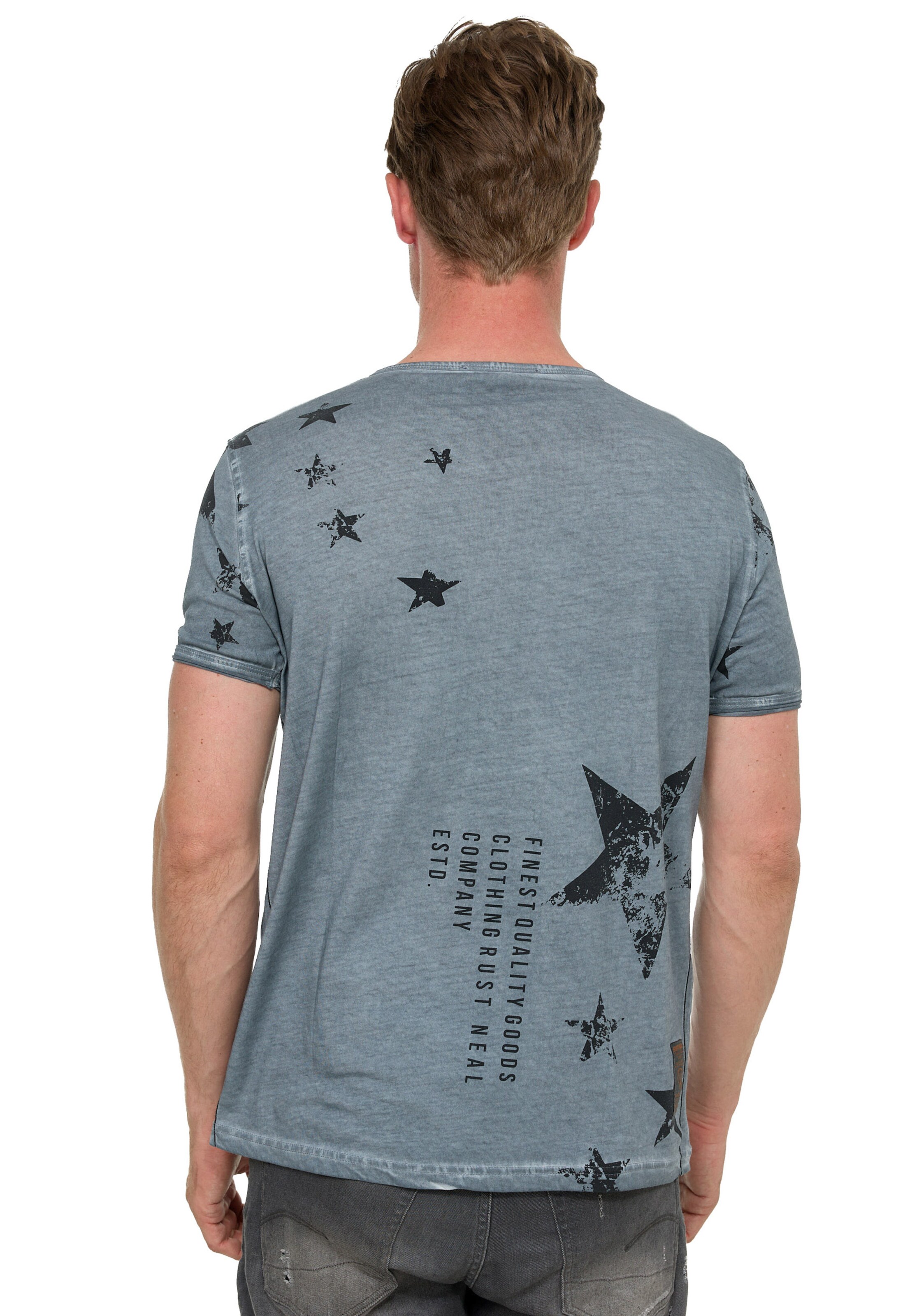 Rusty Neal Shirt in Grijs