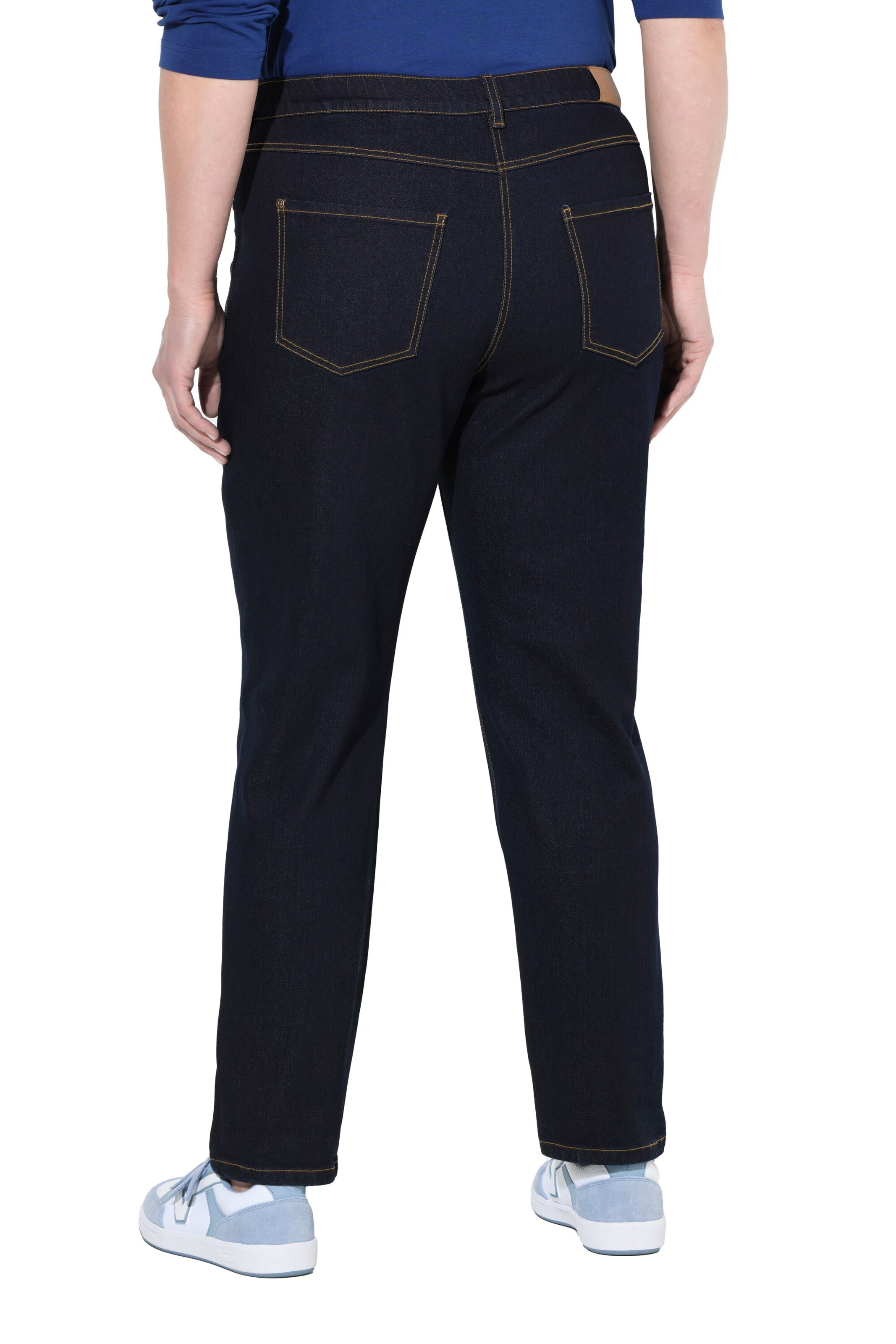 Ulla Popken Regular Jeans in Blauw