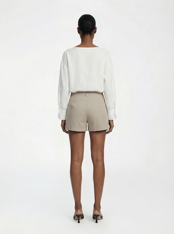 The Base Theory Slimfit Παντελόνι σε μπεζ