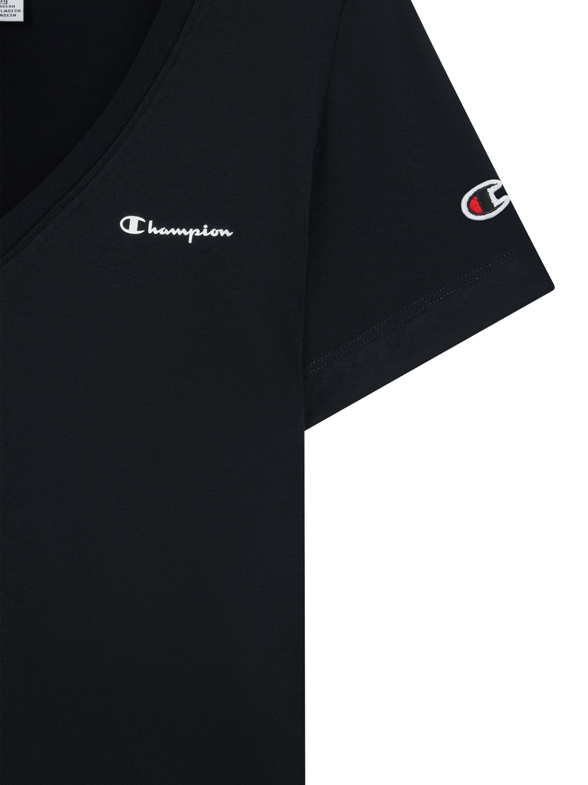 Champion Authentic Athletic Apparel - Camisa em preto