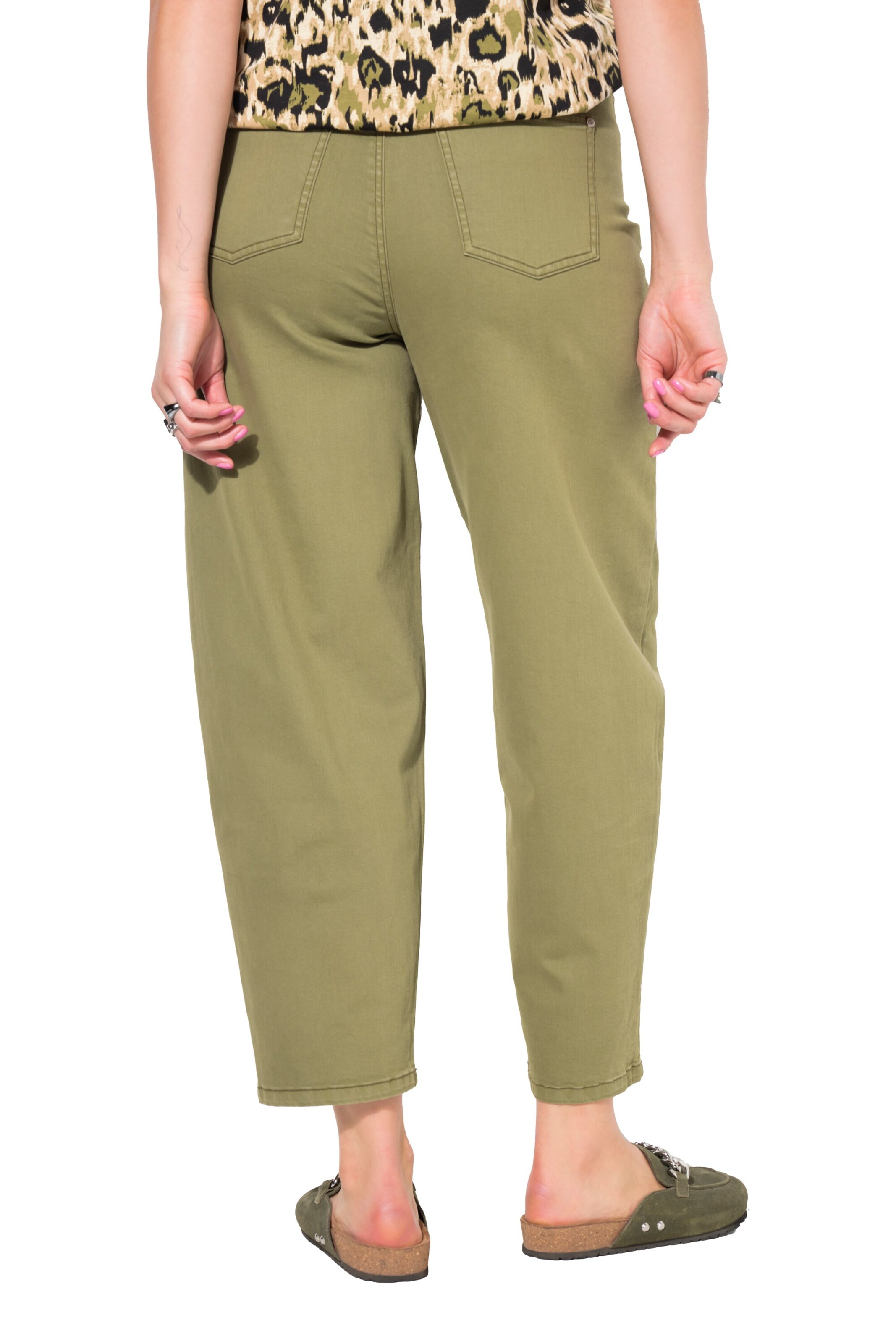 Studio Untold Regular Jeans in Groen