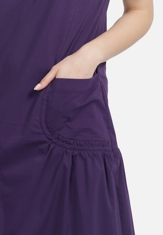 Robe-chemise HELMIDGE en violet