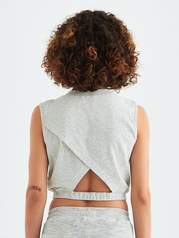 Rockupy Shirt 'Geena' in Grey