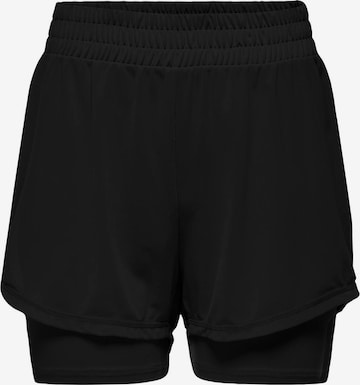 ONLY PLAYregular Sportske hlače 'PACE-2' - crna boja: prednji dio