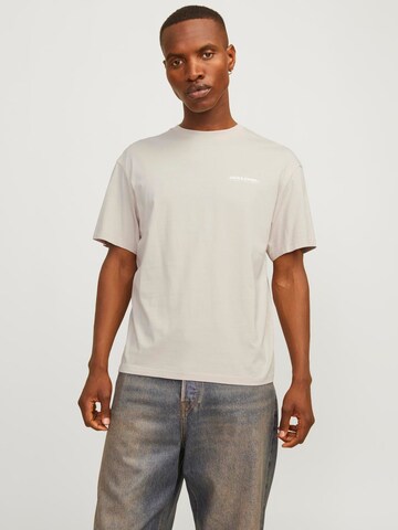 JACK & JONES Футболка 'JJELegacy' в Бежевый: спереди