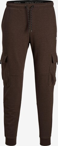 JACK & JONES Tapered Cargo nadrágok 'ACE' - barna: elől