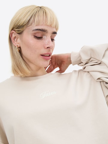 TATES Sweatshirt in Beige