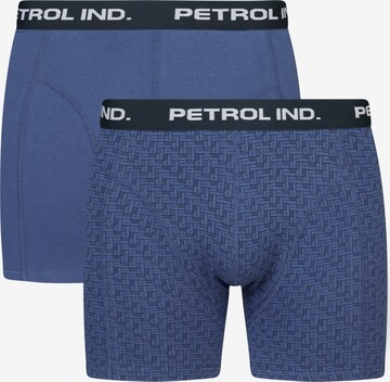 Petrol Industries Boxershorts 'Houston' in Blauw: voorkant