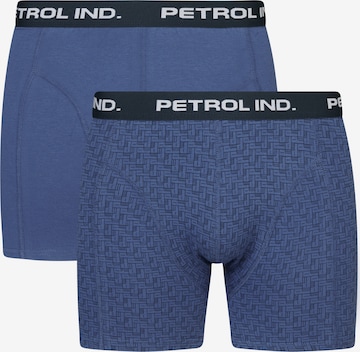 Petrol Industries Boxer shorts 'Houston' in Blue: front