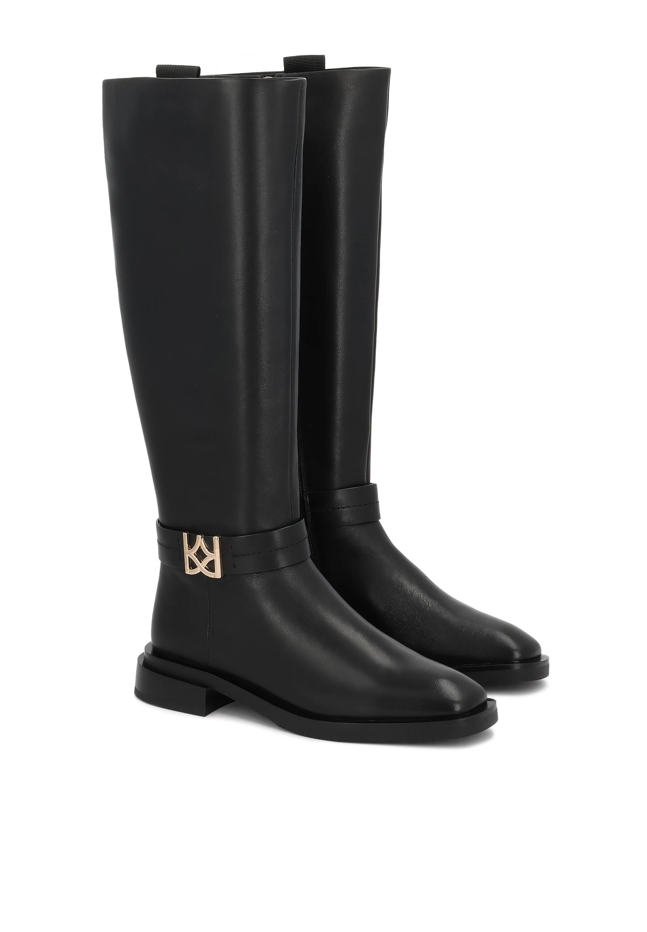 Cizme de la Kazar pe negru