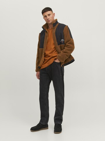R.D.D. ROYAL DENIM DIVISION Fleece jacket in Brown