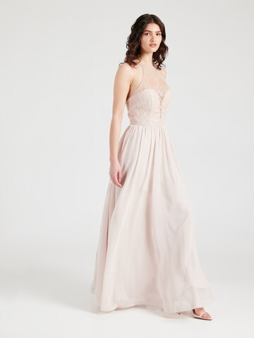 Laona Evening dress in Beige: front