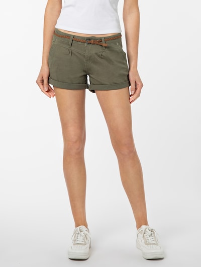 Sublevel Shorts in oliv, Produktansicht