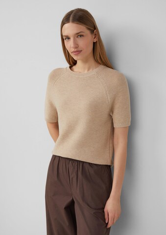 Pull-over s.Oliver en beige : devant