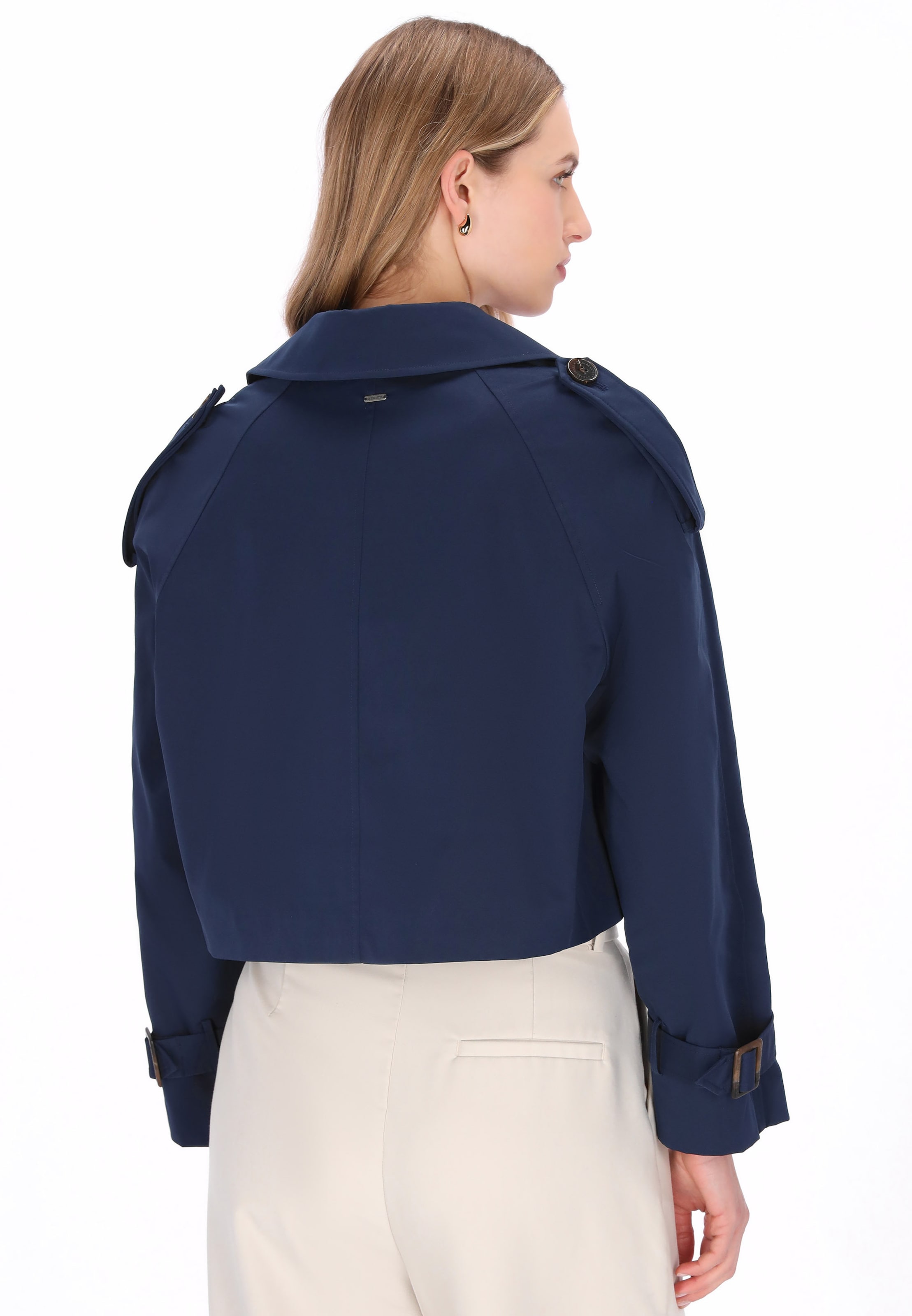 DreiMaster Klassik - Sobretudo meia-estação 'Classic' em azul