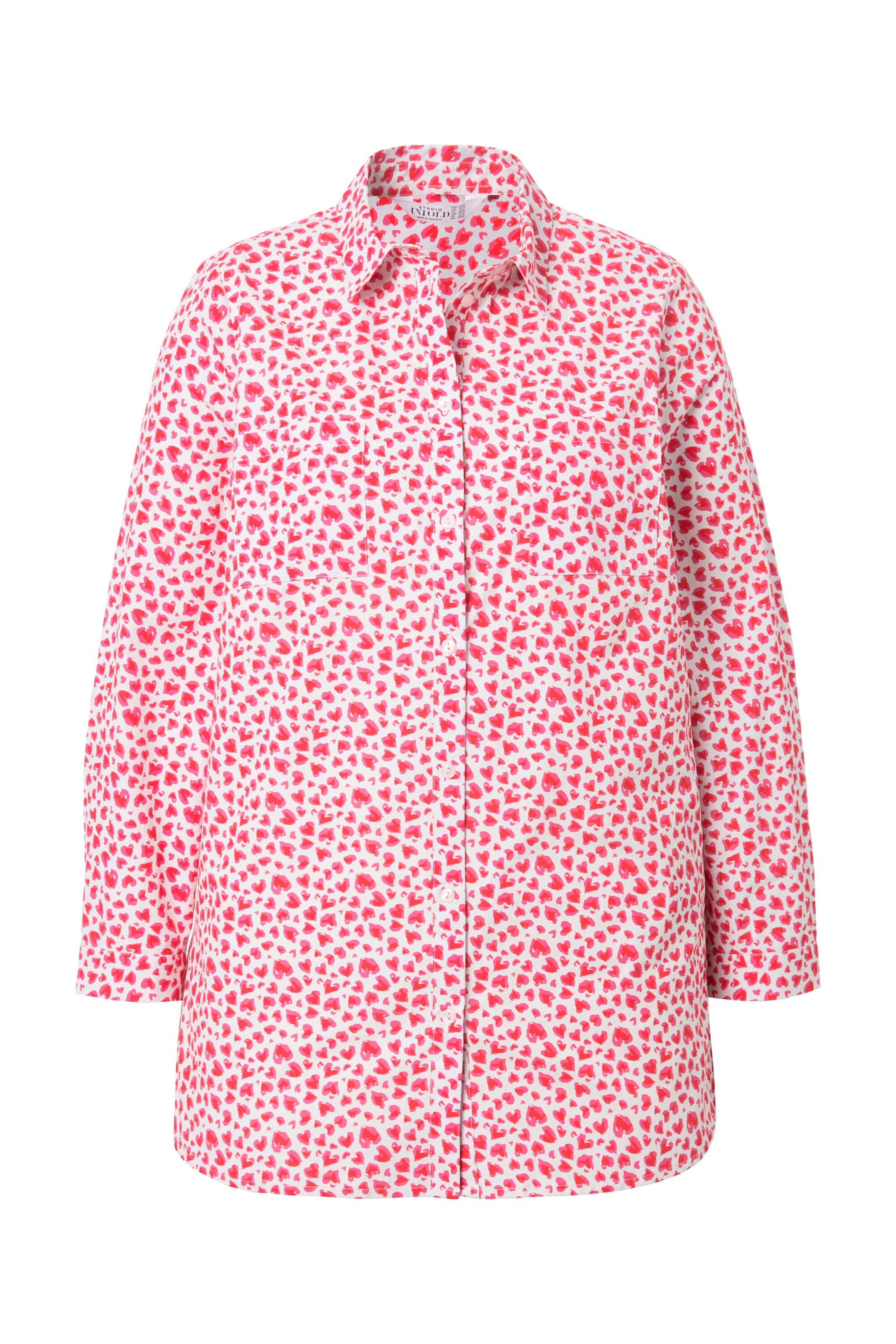 Studio Untold Bluse in Rot: Vorderseite