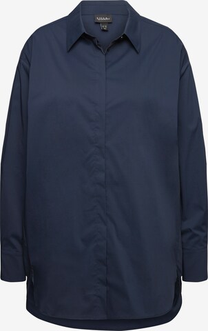 Ulla Popken Blouse in Blue: front
