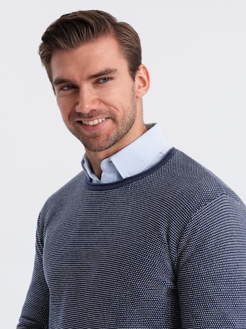 Ombre Pullover 'OM-SWSW-0118' in Blau