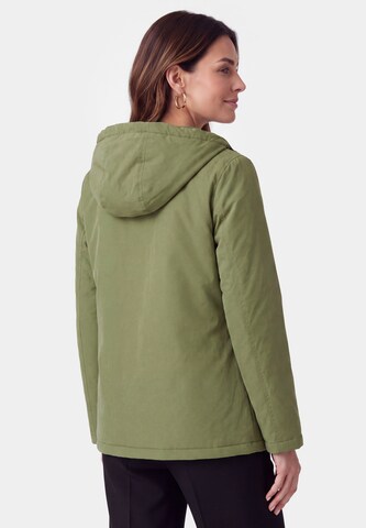 Veste mi-saison Usha en vert