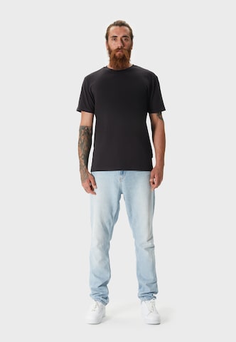 Oldskull Shirt 'Plain Basic' in Zwart