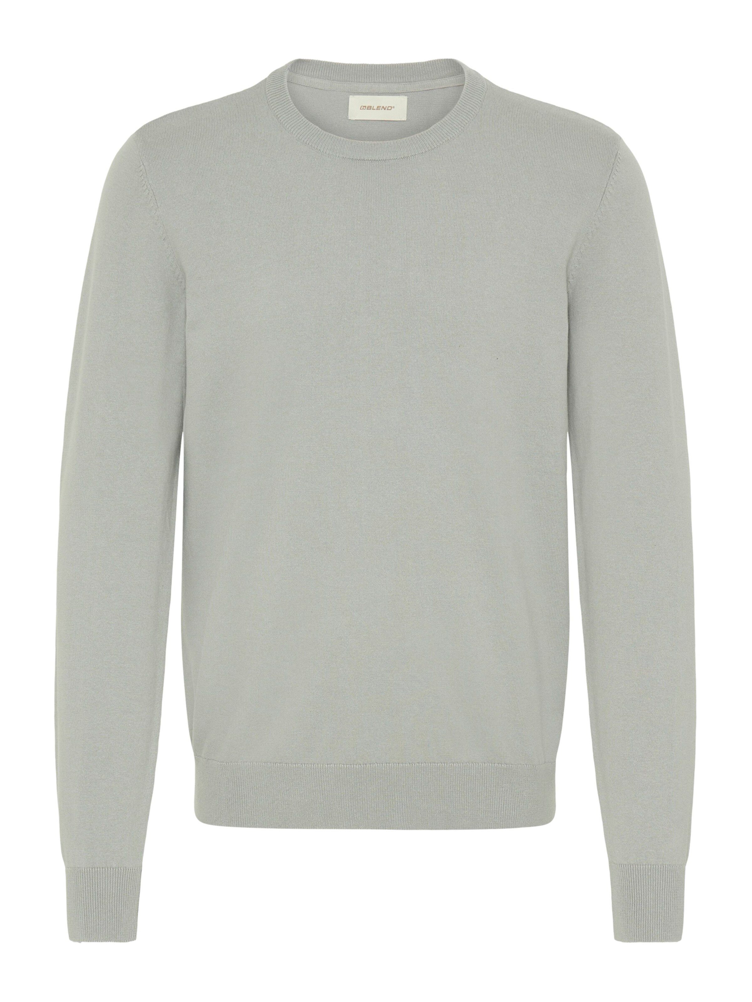 BLEND Trui 'BHBRYAN' in Grijs: voorkant