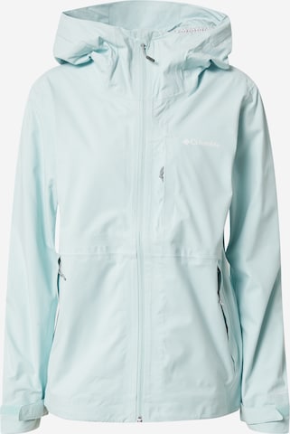 COLUMBIA Outdoor Jacket 'Ampli Dry Waterproof' in Green: front