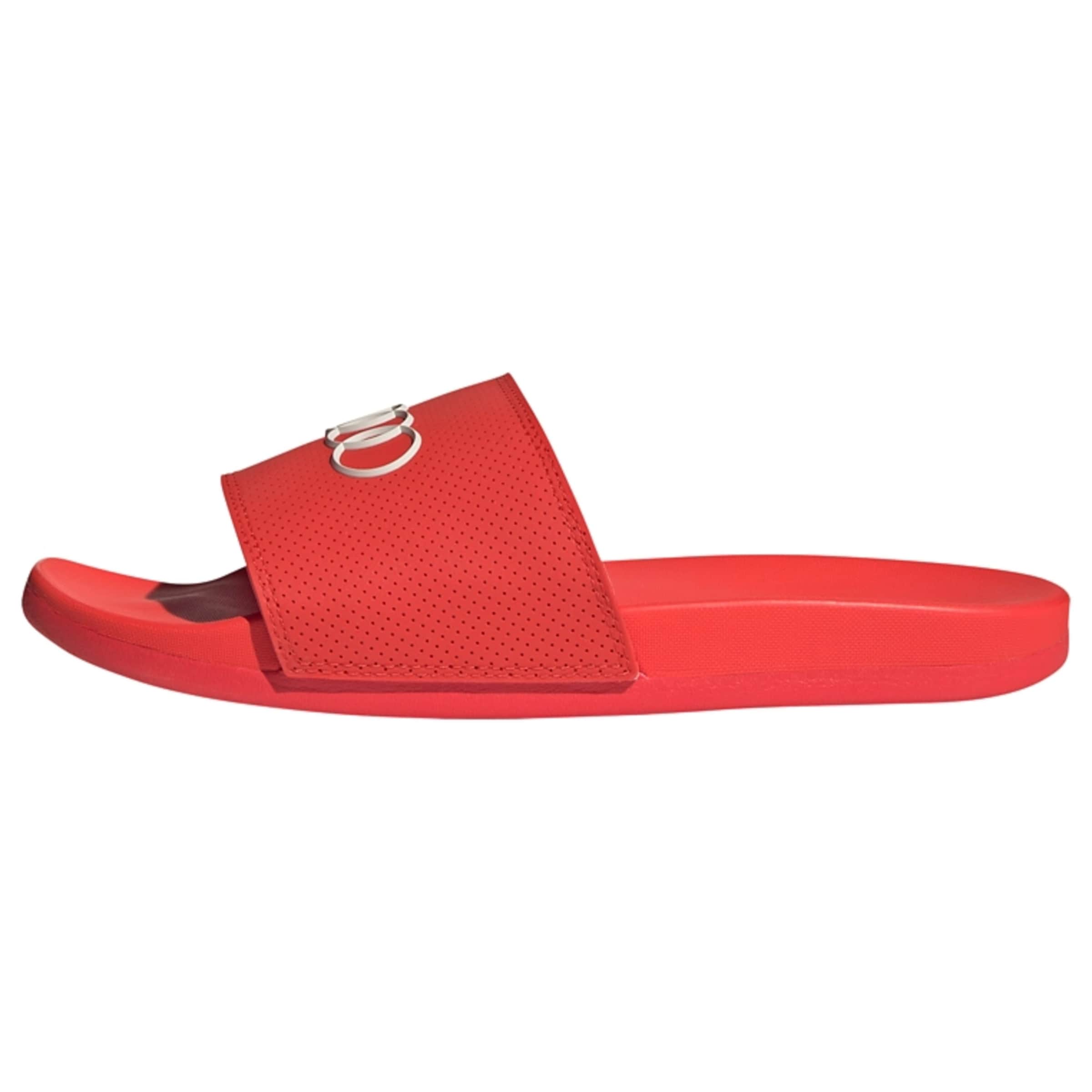 ADIDAS PERFORMANCE - Zapatos para playa y agua 'Audi F1 Team Adilette' en rojo: frente