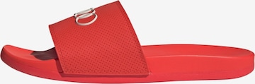 ADIDAS PERFORMANCE - Zapatos para playa y agua 'Audi F1 Team Adilette' en rojo: frente