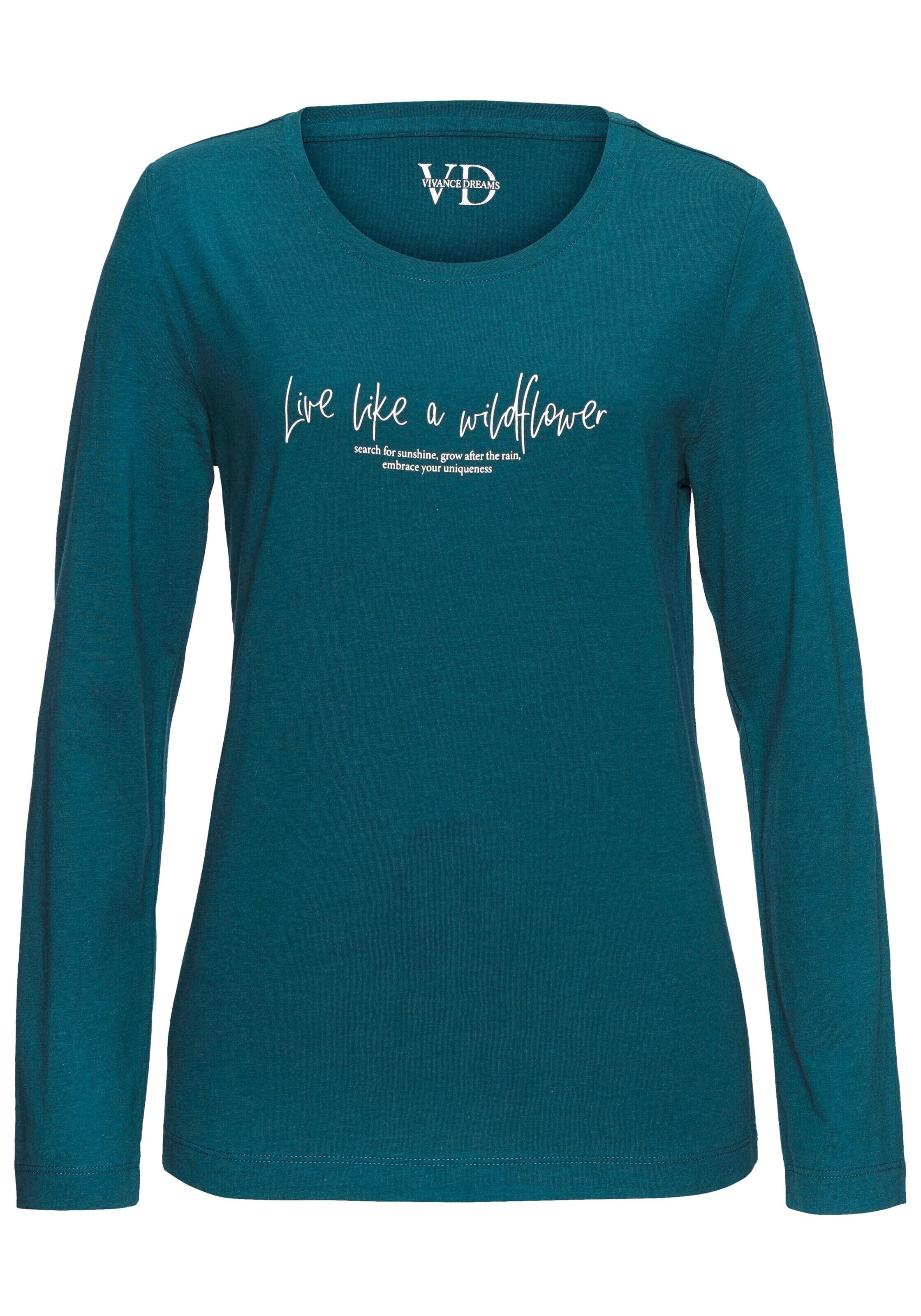 VIVANCEPidžama 'Dreams' - zelena boja