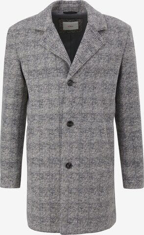 s.Oliver Between-Seasons Coat in Grey: front