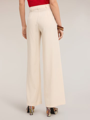 Wide Leg Pantalon MOTIVI en beige