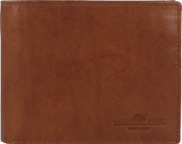 GREENBURRY Portemonnaie 'Newport' in Braun: Vorderseite