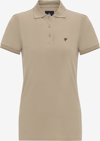 DENIM CULTURE Camiseta 'Blaga' en beige / marrón, Vista del producto